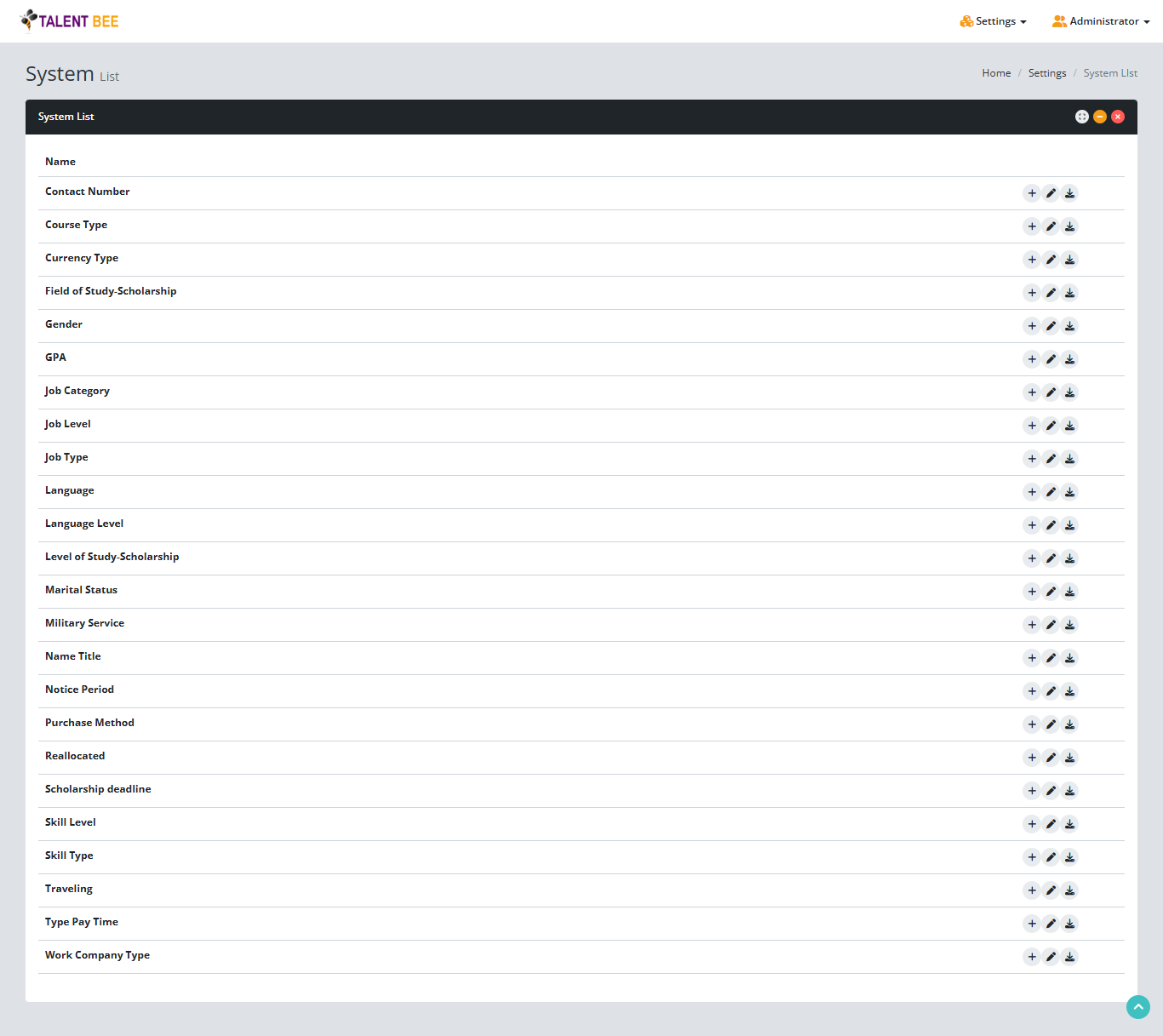 database installation