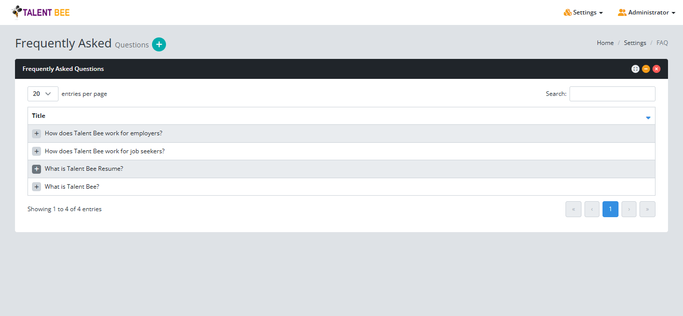 database installation