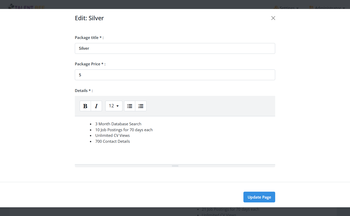 database installation